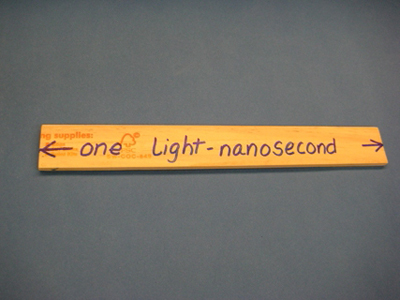 One nanonsecond