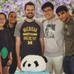 Jim Boerkoel and students