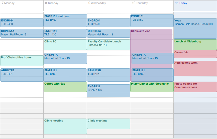 a day in the life harvey mudd college how do college schedules work